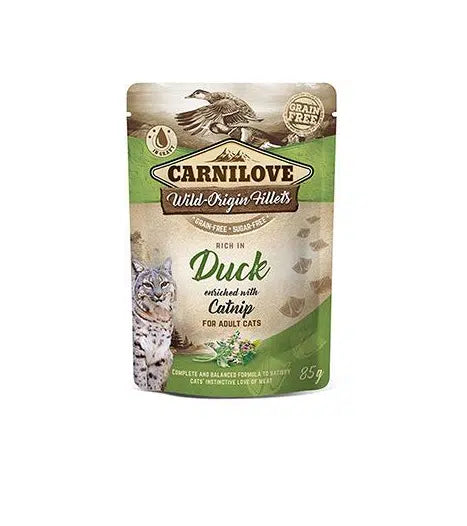 POCHON CARNILOVE CHAT DUCK 85gr