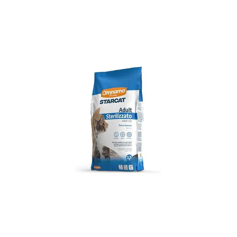 Starcat au Poisson pour Chat Adulte Stérilisé 1.5kg/15kg