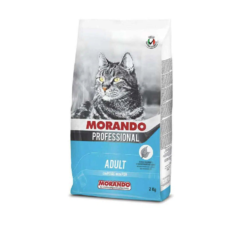Morando Professionnel GATTO adult chat pesce au poisson 2kg/15kg