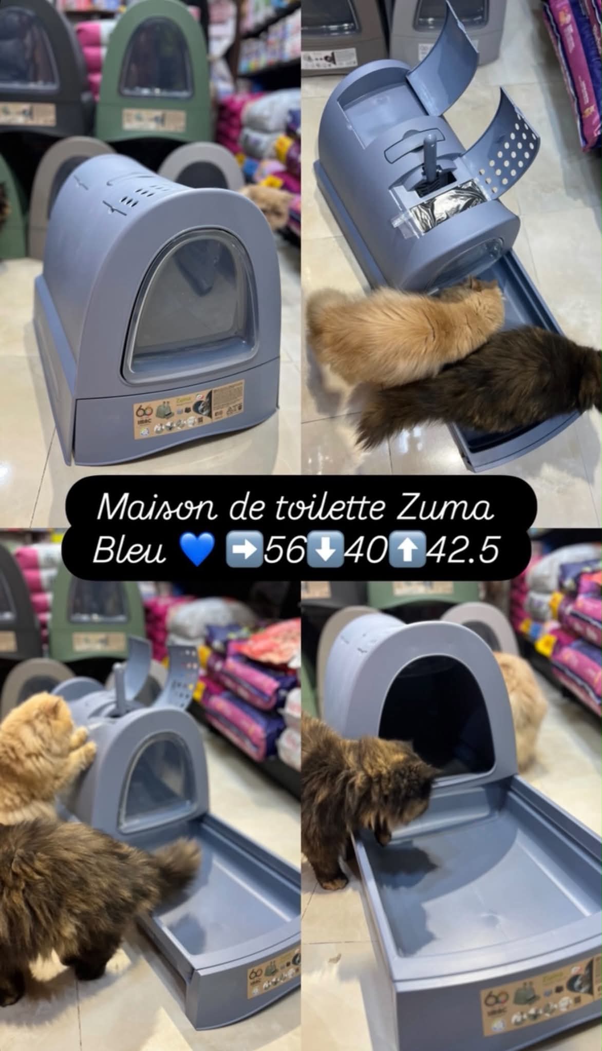 Maison de toilette avec Tiroir ZUMA (livraison gratuite)