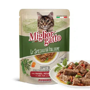 Miglior gatto Le Specialita Italiane Soup Beef & Carrots 85gr