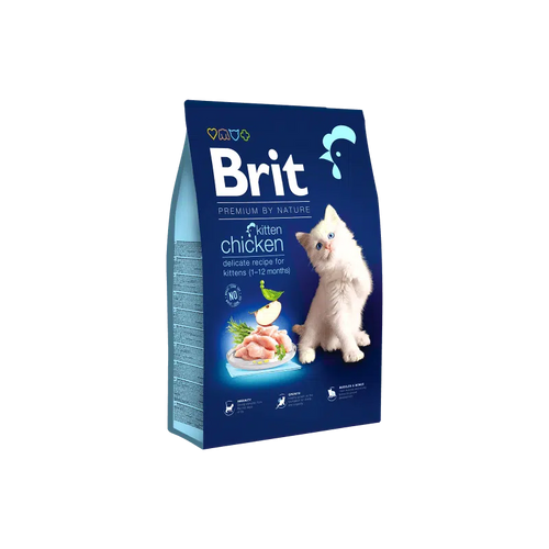 Brit Premium by Nature chat Kitten poulet 300gr/1.5kg