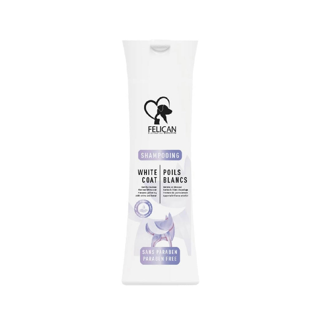 FELICAN shampoing chien poils blanc 250ml
