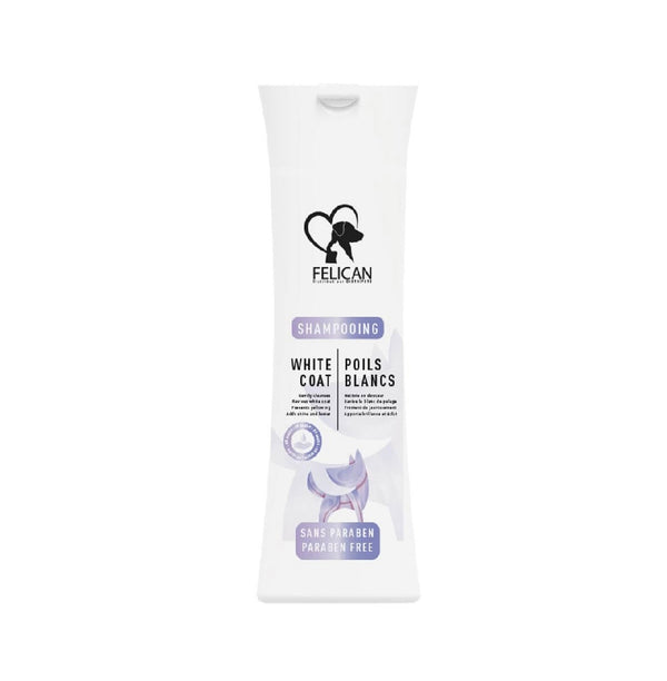 FELICAN shampoing chien poils blanc 250ml