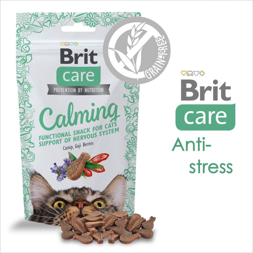 BRIT CARE FRIANDISE CHAT CALMING 50g