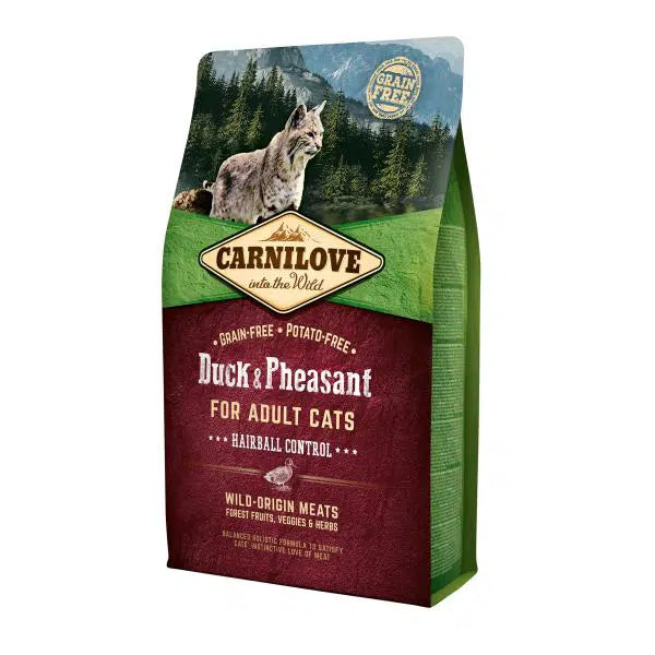 CARNILOVE chat canard&faisant hairball 400gr/2kg/6kg
