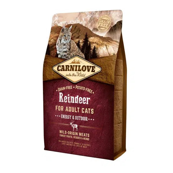 CARNILOVE chat energy and outdoor renne 2kg