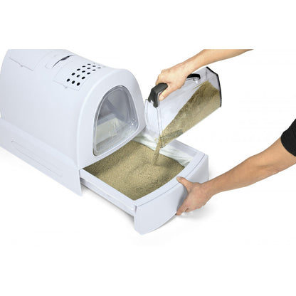 Maison de toilette avec Tiroir ZUMA Gris