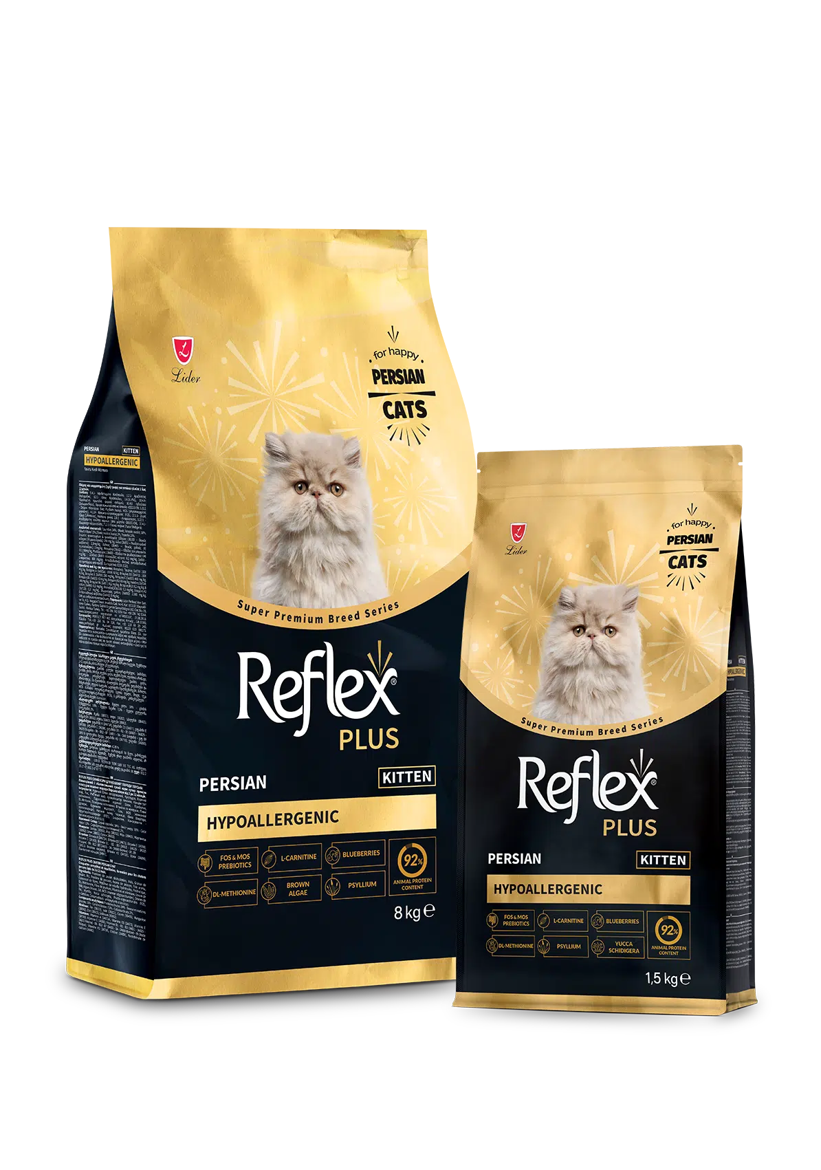 Reflex Plus GOLD Hypoallergenic kitten Persian 1.5kg