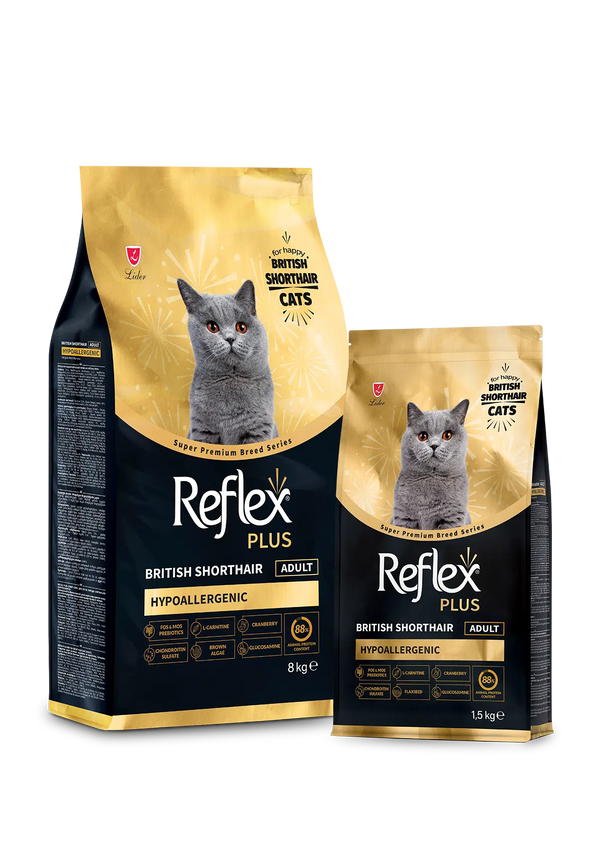 Reflex Plus GOLD Hypoallergenic adult British Shorthair 1.5kg