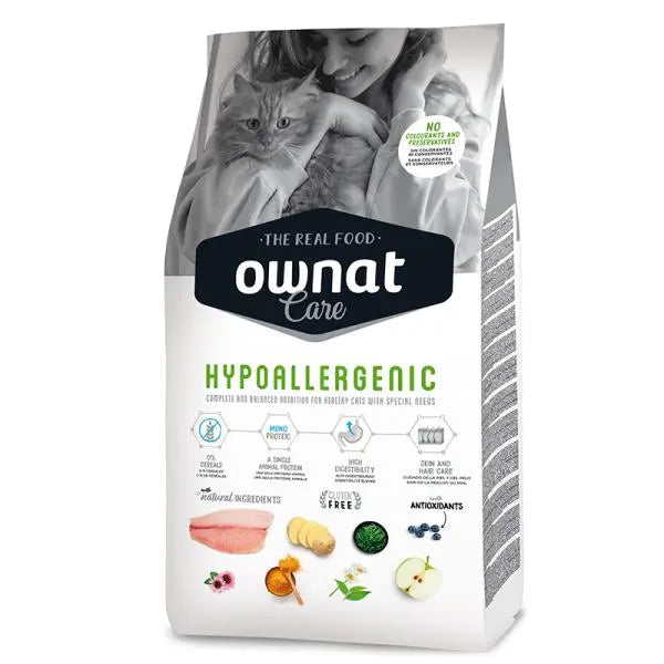 OWNAT CARE CHAT HYPOALLERGENIC 1.5kg/3kg