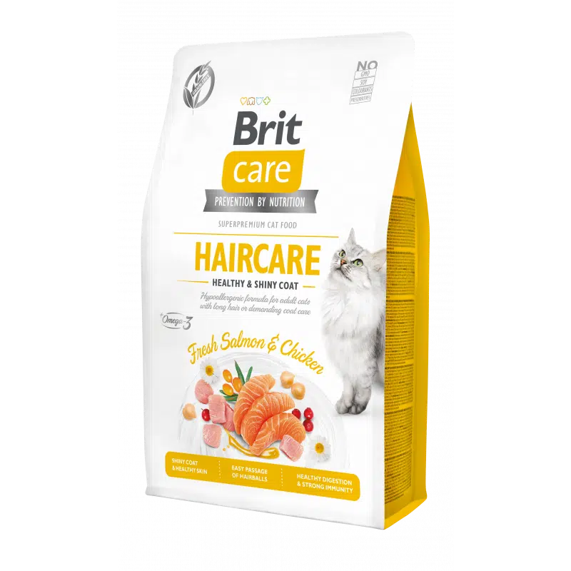 Brit Care Haircare&Shiny Coat Beauté du Poil Sans Céréales 400gr/2kg/7kg