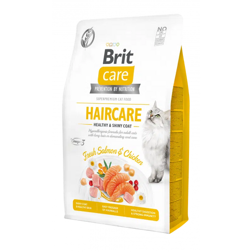 Brit Care Haircare&Shiny Coat Beauté du Poil Sans Céréales 400gr/2kg/7kg