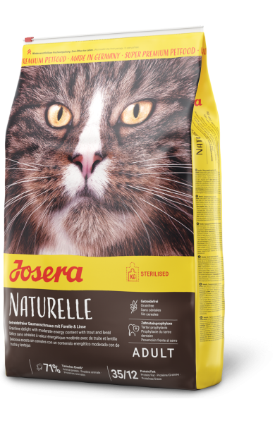 Josera Naturelle Sterilised 400gr/2kg/4.25kg/10kg