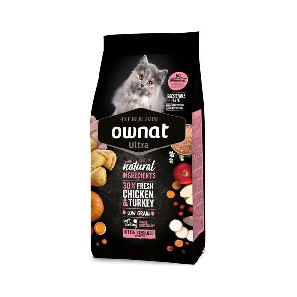 OWNAT ULTRA KITTEN STERILIZED 400gr/1.5kg