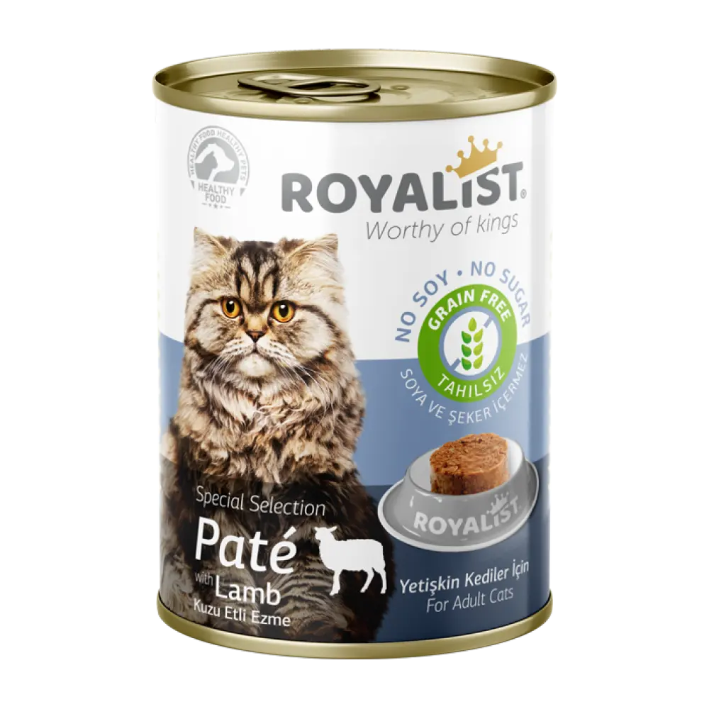 Royalist Paté pour Chat Adult - Lamb - 400gr
