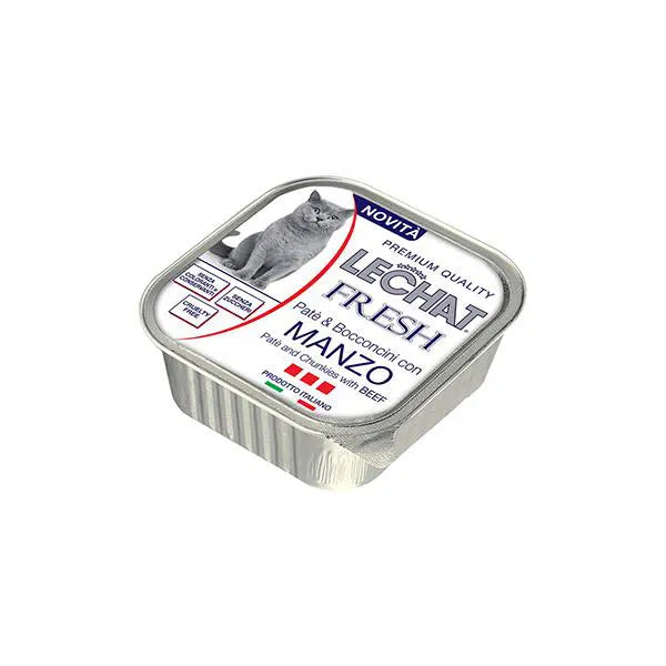 BARQUETTE LECHAT FRESH BOEUF 100gr
