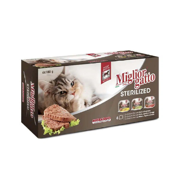 Miglior Gatto pack 100gr 3*2 sterilised