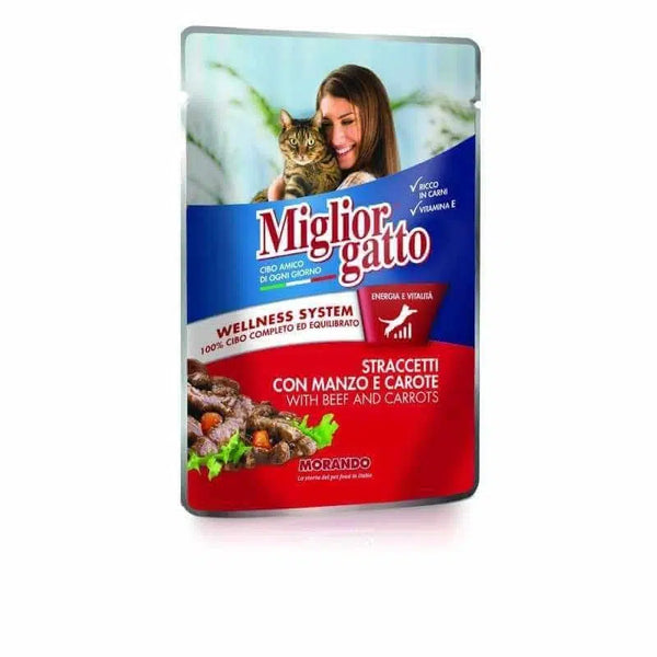 Miglior Gatto EFFILÉS BOEUF CARROTES 100gr