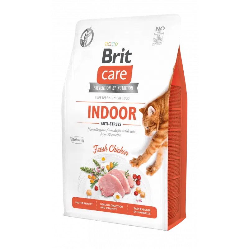 Brit Care Indoor Antistress Sans Céréales 400gr/2kg