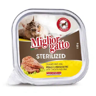 Miglior gatto Sterilized PÂTÉE POULET ET JAMBON 100gr