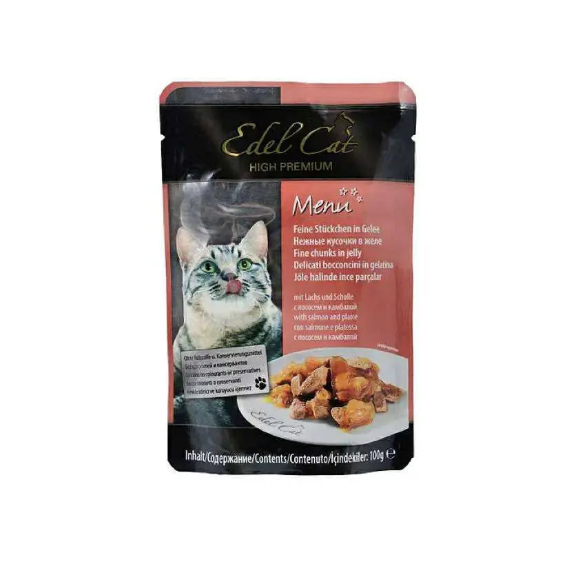 POCHON EDEL CAT GELEE - SAUMON 100Gr