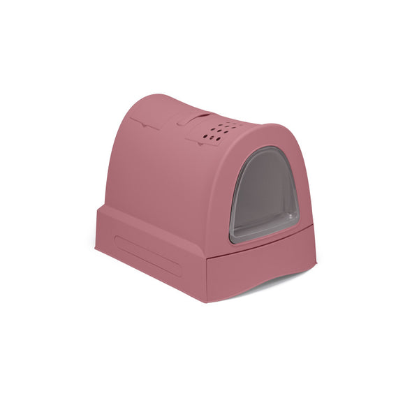 Maison de Toilette avec Tiroir Zuma Rose Foncé