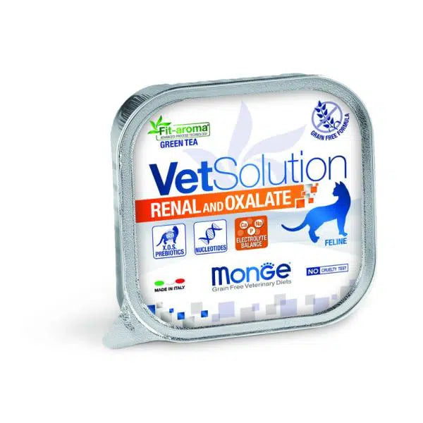 Barquette VETSOLUTION CAT RENAL & OXALATE 100gr