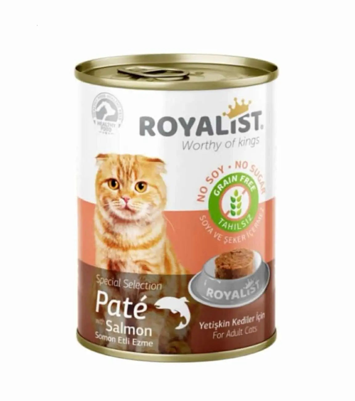 Royalist Paté pour Chat Adult - Salmon - 400gr