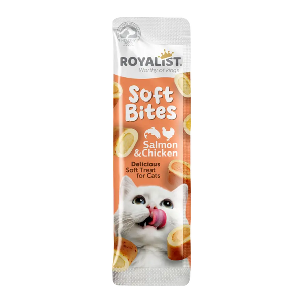 ROYALIST cat Soft Bites Salmon & Chicken 10gr