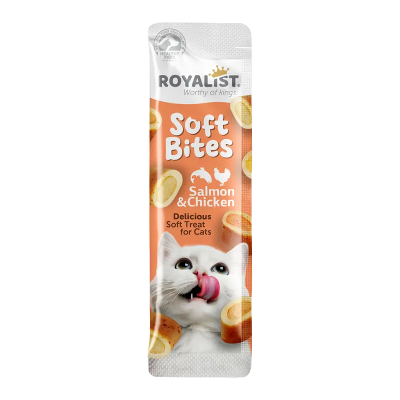ROYALIST cat Soft Bites Salmon & Chicken 10gr