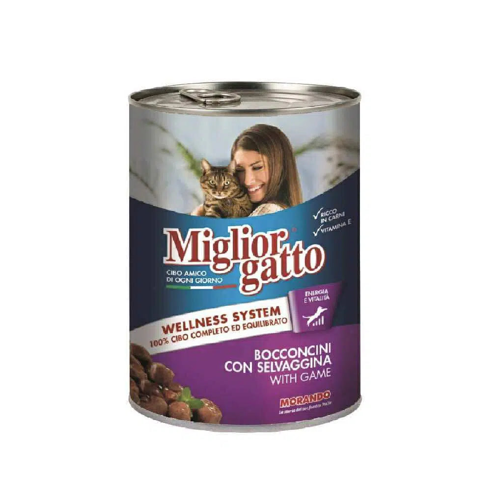 Miglior Gatto Selvaggina Gibier en Sauce 405gr
