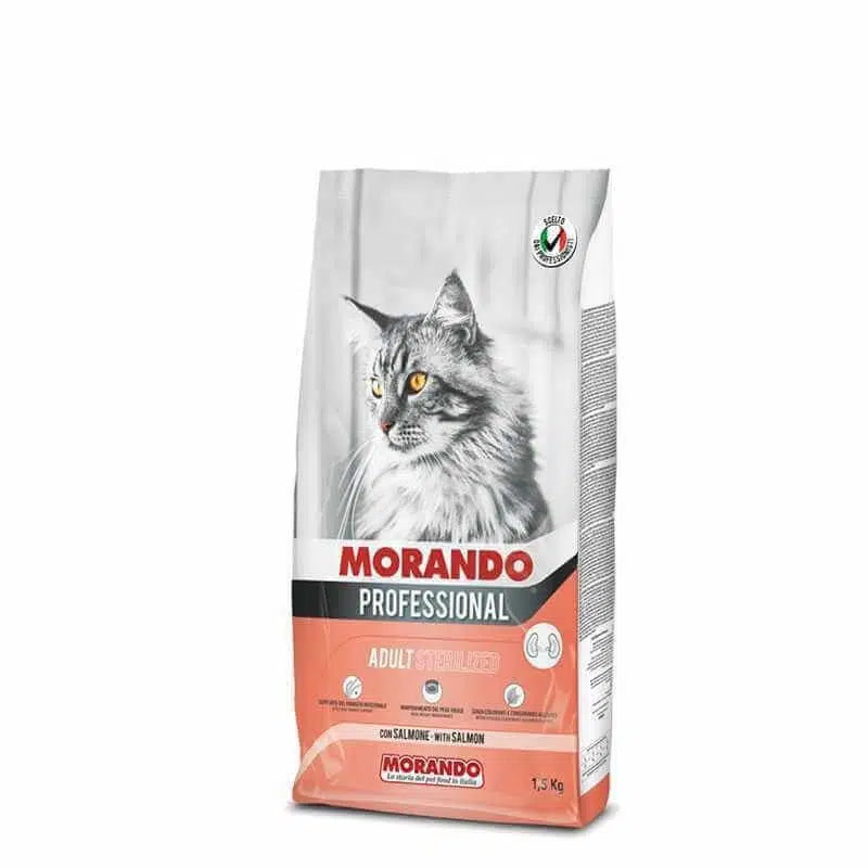 Morando Professionnel GATTO Sterilised saumon 1.5kg/7kg