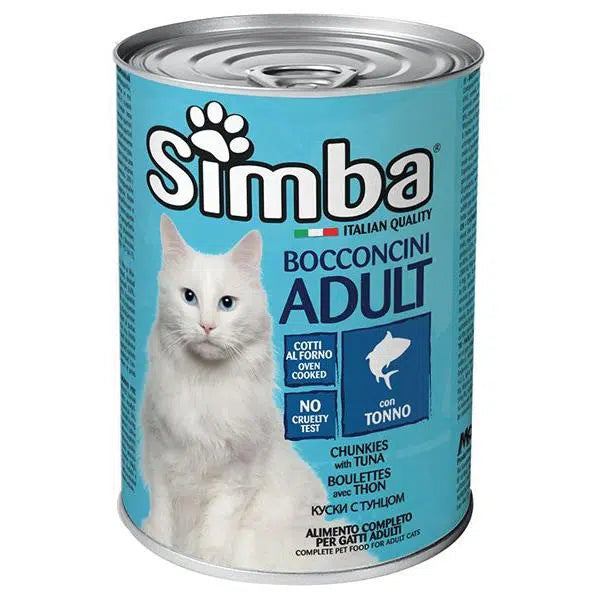 BOITE SIMBA CAT WITH TUNA 415gr