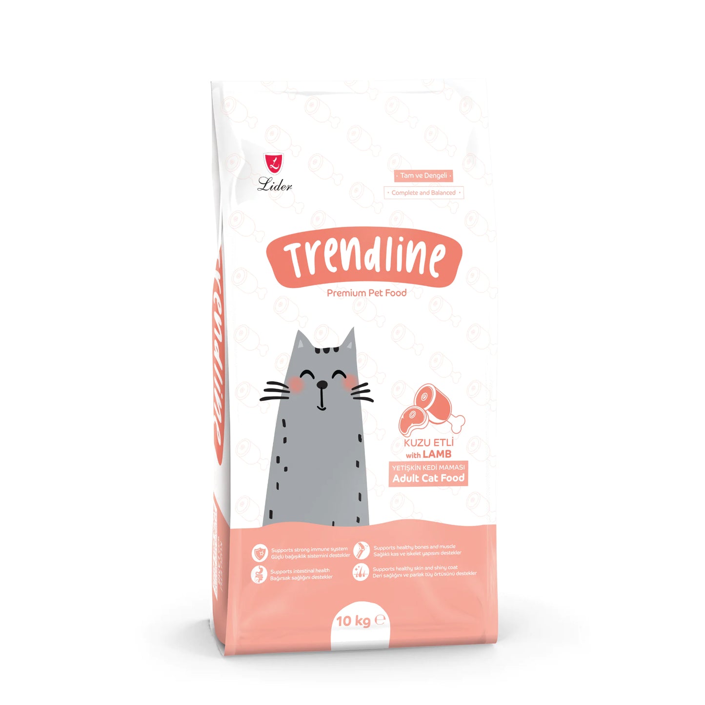 TRENDLINE adult cat lamb and rice 1kg