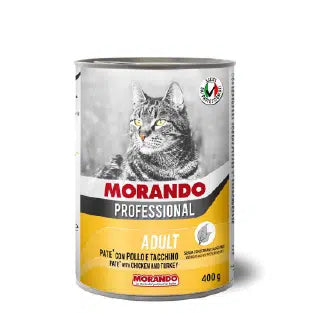 Morando Pro Miglior GATTO Paté poulet turkey 400gr