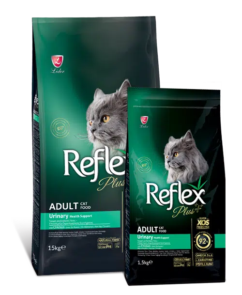 REFLEX PLUS URINARY adult chat au poulet 1.5kg/15kg