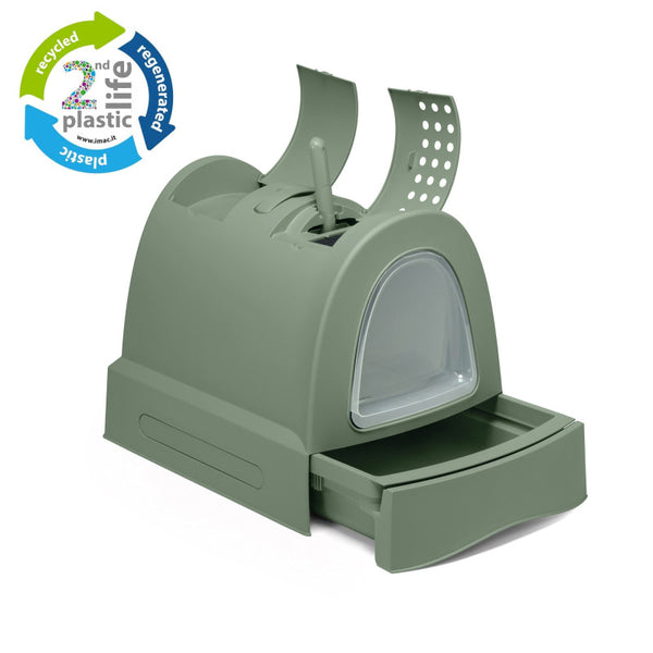Maison de toilette avec Tiroir ZUMA Vert