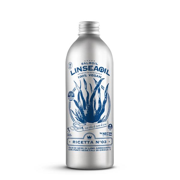 SALMOIL LINSEA OIL 3 100% VEGAN 500ml
