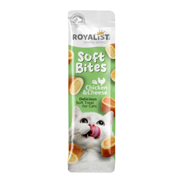 ROYALIST cat Soft Bites Chicken & Cheese 10gr