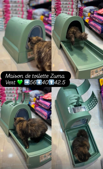 Maison de toilette avec Tiroir ZUMA Vert