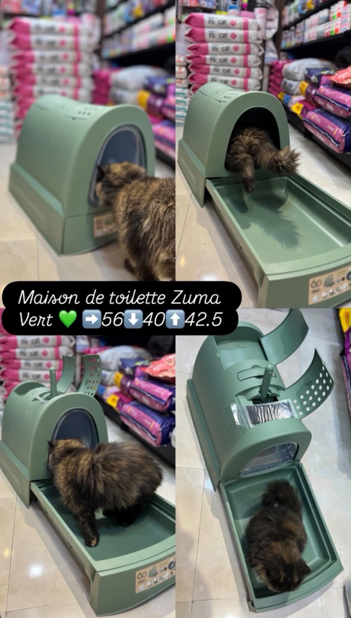 Maison de toilette avec Tiroir ZUMA (livraison gratuite)